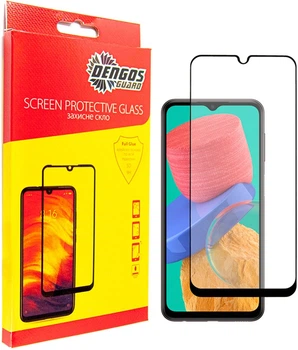 Защитное стекло для смартфона Samsung Galaxy M33 5G DENGOS Black (TGFG-212)