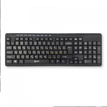 Клавіатура Piko KB-108X Бездротова Чорна