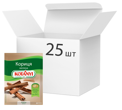 Упаковка корицы молотой Kotanyi 25 г х 25 шт (5995863515653)