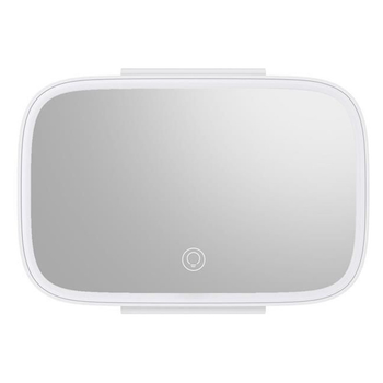 Дзеркало на козирок з LED підсвічуванням Baseus Delicate Queen Car Touch-up CRBZJ01-02 (Біле)