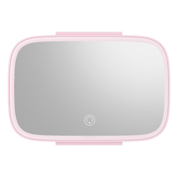 Дзеркало на козирок з LED підсвічуванням Baseus Delicate Queen Car Touch-up CRBZJ01-04 (Рожеве)