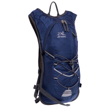 Рюкзак спортивный с жесткой спинкой JetBoil 2062 объем 12л Deep Blue