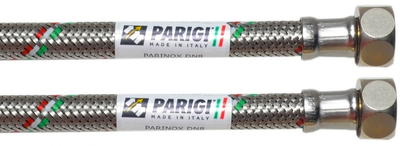 Шланг PARIGI 1/2"х3/8" ВВ 0.4 м PN10 (1100000602224)