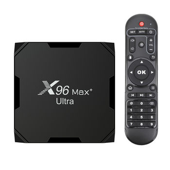 Смарт ТВ приставка X96 Max+ Plus ULTRA 4/32 Гб Smart TV Box Android 11 (636-3)