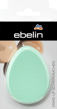Губка для макіяжу овальна ebelin, 1 шт