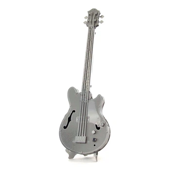 Металлический конструктор 3Д Metal Earth - Electric Bass Guitar (Электрическая бас-гитара), MMS075