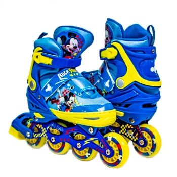 Ролики детские Disney Mickey 34-38 Колеса светятся
