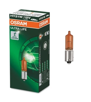 Галогенная лампа OSRAM HY21W BAW9s 64137ULT 12V 21W Ultra Life (02124)
