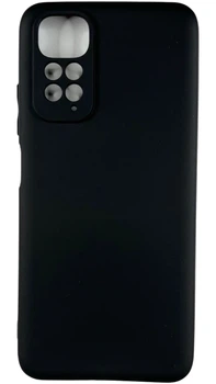 Чехол Black case на Xiaomi Redmi Note 11 черный