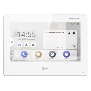 IP-відеодомофон 7" з Wi-Fi Hikvision DS-KH9310-WTE1(B) (267538)