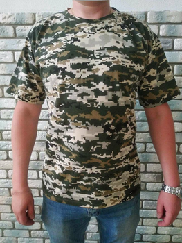 Летняя военная тактическая футболка 52 Пиксель