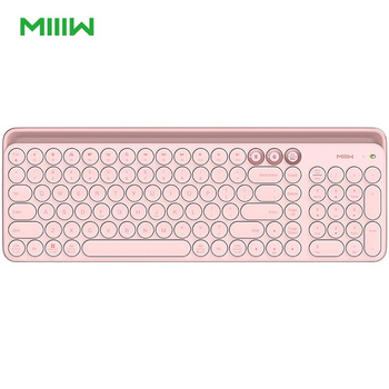 Клавиатура беспроводная Xiaomi Miiiw Dual Mode (MWBK01) Pink
