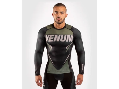 Рашгард VENUM One FC Impact Rashguard L чорний/хакі (5235)