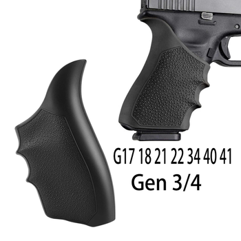 Накладка гумова для пістолетної Рукоятки Gen3,4 G17,18,19,20,21- Clefers Tactical S92 Khaki (5002187)