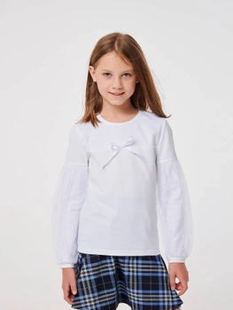 Блузка для школьников Smil 114906 Белая