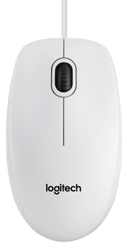 Миша Logitech B100 (910-003360) White USB