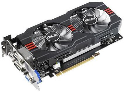 Відеокарта ASUS GTX 650Ti 2Gb (GTX650TI OC) (2 Гб, GDDR5, 128 bit, PCI-E 3.0 x16), б/в