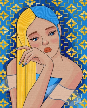 Malowanie po numerach Ideyka Niewzruszona 40x50 cm (4823104336266)