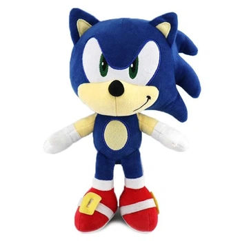 Мягкая игрушка плюшевая Sunti Супер Соник - Ёж Соник 25 см Super Sonic Plush