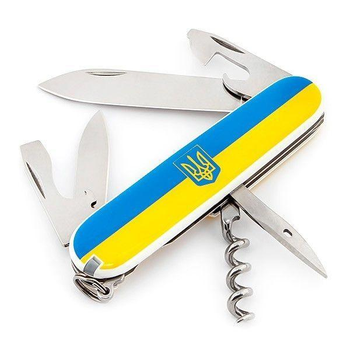 Складной нож Victorinox SPARTAN UKRAINE 1.3603.7R4