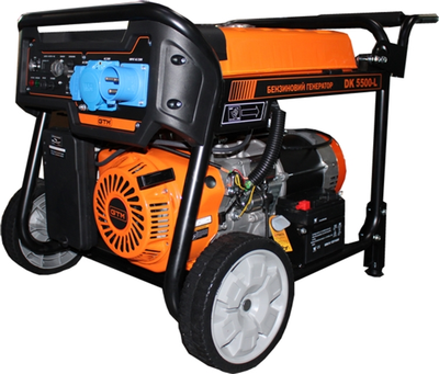 Бензиновий генератор з вбудованим ATS GTM DK5500-L 5/5.5 кВт електричний пуск