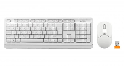 Клавіатура+миша A4Tech FG1012 White Wireless