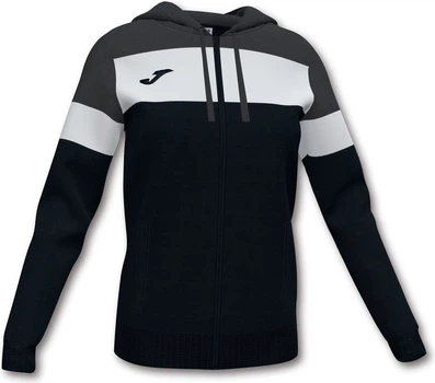 Олимпийка (мастерка) женская Joma CREW IV черно-серая S 901041.110