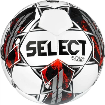 Мяч футзальный Select Futsal Samba v22 белый/серебристый Уни 4 (106346-402-4)