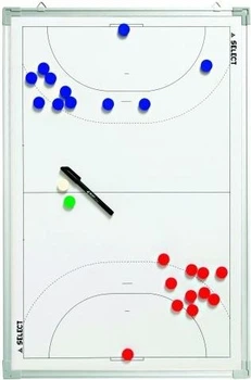 Тактична дошка Select Tactics board alu - handball, біла 60х90 729400-001