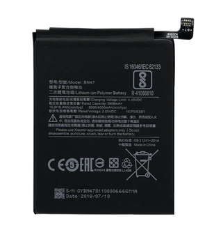 Батарея Xiaomi BN47 (Mi A2 Lite / Redmi 6 Pro) [Original PRC]