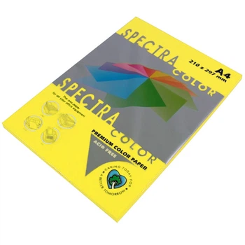 Бумага Spectra Color А4 80 г/м² 100 листов, желтая насыщенная (лимон) 210