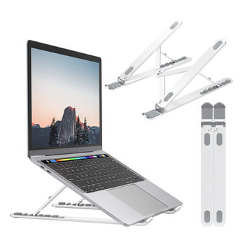 Подставка для ноутбука Nulaxy Aluminum Laptop Portable Stand Silver (C4-01)