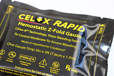 Кровоостанавливающая повязка Celox Rapid Z-Fold Gauze (1100501)