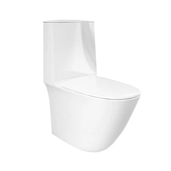 Унітаз-компакт Rimless (безободковий) Rak Ceramics Sensation, без сидіння та бачка (SENWC1146AWHA)