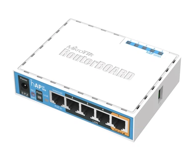 Беспроводной маршрутизатор Mikrotik hAP AC Lite RB952UI-5AC2ND (AC, 650MHz/64Mb, 5xFE, 2 dBi)
