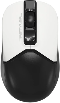 Миша бездротова A4Tech FG12S Black/White USB