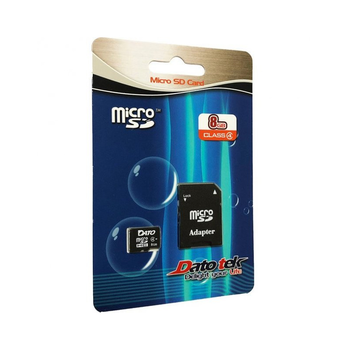 Карта пам'яті microSD 8 Гб Dato з адаптером class 10