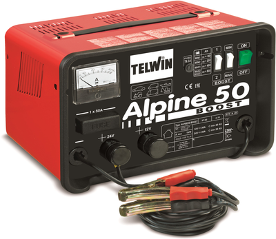 Зарядний пристрій Telwin Alpine 50 Boost 230В 12-24В (8004897641461)