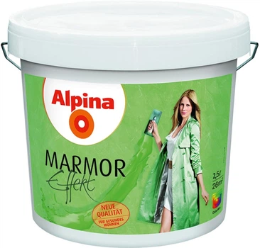 Шпаклівка декоративна Alpina Marmor Effekt, 2.5 л (861895)