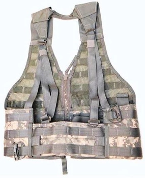 Тактический жилет, разгрузка MOLLE II FLC Vest Fighting Load Carrier US ACU пиксель