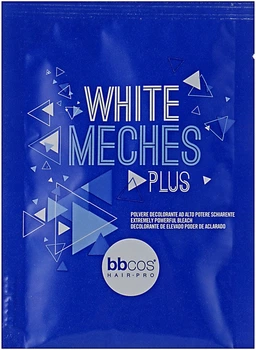 Пудра для освітлення волосся (голуба) Bbcos White Meches Plus у пакетах 20 г