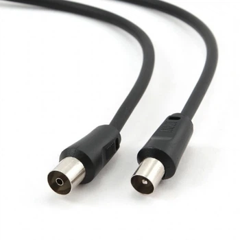 Кабель-подовжувач Cablexpert 75 Ом, чорний, 3 метри (CCV-515-W-5M)