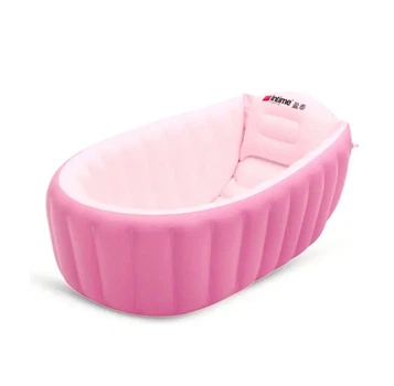 Надувна ванночка РОЖЕВА Baby Bath