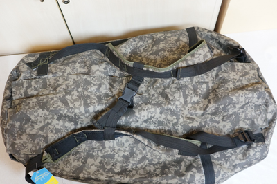 Тактическая сумка баул, камуфляж пиксель серый объем 100 л