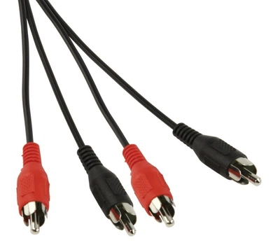 Кабель межблочный AVATech 2RCA-2RCA 1,5m