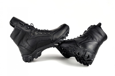 Берці чоловічі ОСІННІ М098 Флотар чорний. Тактичні трекінгові черевики чоловічі. Розмір 46