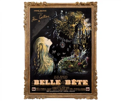 Постер CP Beauty And The Beast 1946, Фільмі 61х84 см (210)
