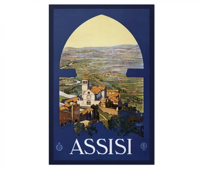 Постер CP Assisi 1926, Туризм 55х86 см (208)