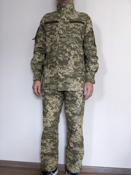 Військова форма ЗСУ уставна піксель ріпстоп Розмір 56/5 (Зріст 179-185 см)