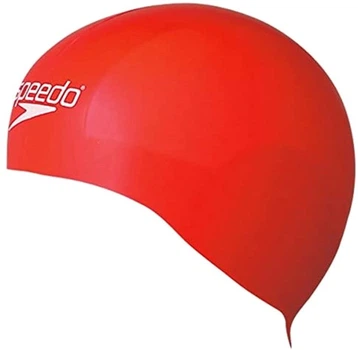 Шапочка для плавания Speedo Can Aqua V Cap Au Wht/Red (8-08775F744) (5053744561684)